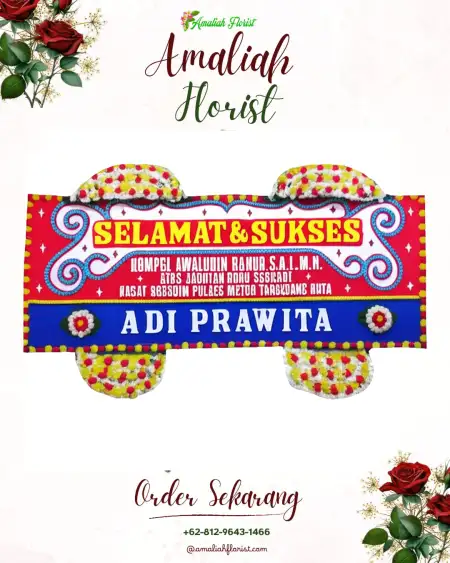 Papan Bunga Ucapan Selamat Sukakarya
